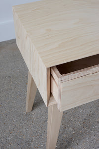 Plywood Bedside Table
