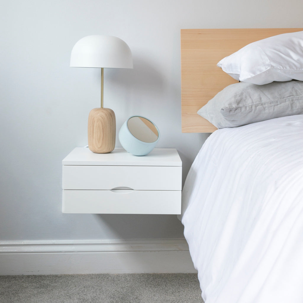 Bedside table ideas for tiny bedrooms – Urbansize